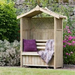 Dorset Arbour With Storage Box