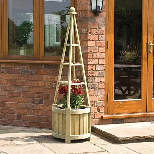 Marberry Obelisk Planter 1 Marberry Obelisk Planter