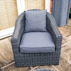 Bunbury Sofa Set Grey Weave -Yougarden Online Store 160288 2