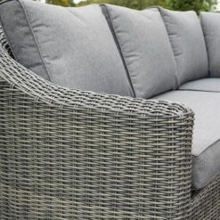 Bunbury Corner Sofa Set-Grey Weave 10 Bunbury Corner Sofa Set-Grey Weave -Yougarden Online Store 160292 4