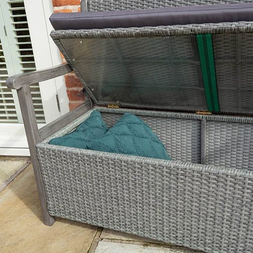 Alderley Rattan Storage Bench 3 Alderley Rattan Storage Bench - Image 3
