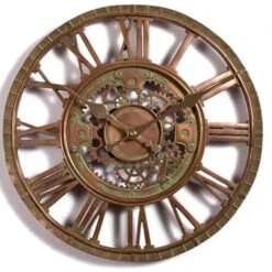 Newby Mechanical Clock Bronze 12" 5 Newby Mechanical Clock Bronze 12" -Yougarden Online Store 160955 2