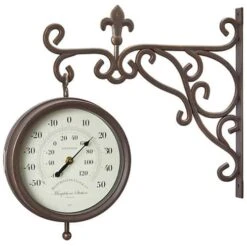 Marylebone Station Wall Clock And Thermometer 7 Marylebone Station Wall Clock And Thermometer -Yougarden Online Store 160956 3