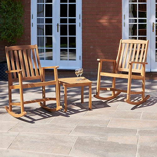 3pce Kingswood Rocking Chair Set In Natural 1 3pce Kingswood Rocking Chair Set In Natural