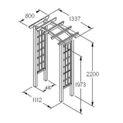 Ryeford Arch -Yougarden Online Store 161043 3
