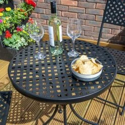 Havana Bistro Set-Black -Yougarden Online Store 161193 4