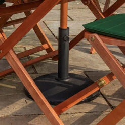 Plumley Set Green Cushions, Parasol & 15Kg Base -Yougarden Online Store 161194 6