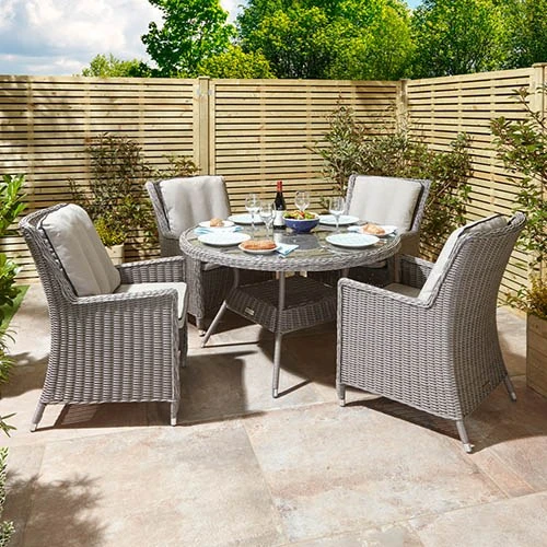 Prestbury 4 Seater Dining Set-Natural Stone 1 Prestbury 4 Seater Dining Set-Natural Stone