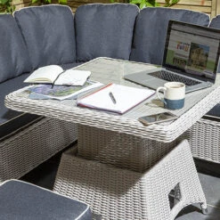 Prestbury Compact Diner Set Putty Grey -Yougarden Online Store 161231 3