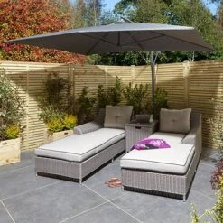 Prestbury Rectangular Overhang Parasol