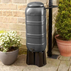 Water Butt With Rain Saver Kit 100L