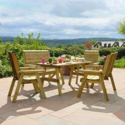 Freya Dining Set-6 Seater -Yougarden Online Store 161401 2