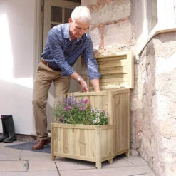 Parcel Safe Store With Planter -Yougarden Online Store 161418 2