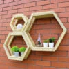 Honeycomb Shelf-Set Of 3