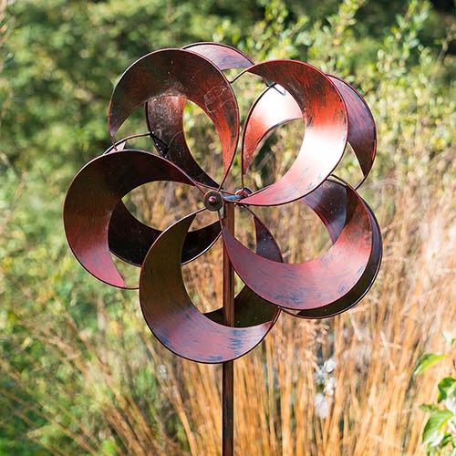 Tatton Burnished Gold Wind Sculpture 1 Tatton Burnished Gold Wind Sculpture