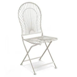 Antibe Ivory Green Folding Chair