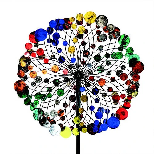 Colourful Galaxy Wind Sculpture 1 Colourful Galaxy Wind Sculpture