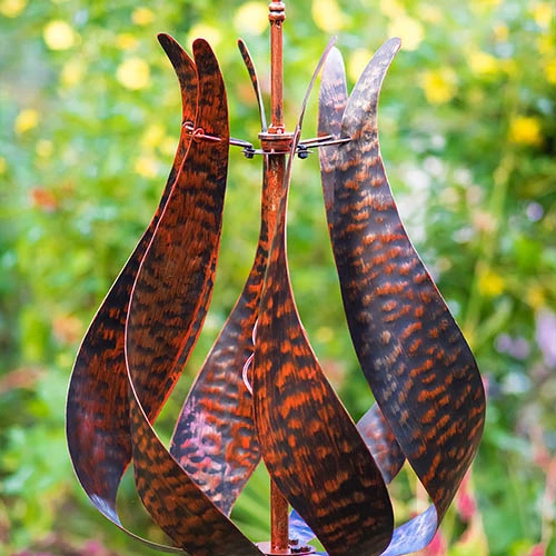 Jubilee Burnished Gold Wind Sculpture 1 Jubilee Burnished Gold Wind Sculpture