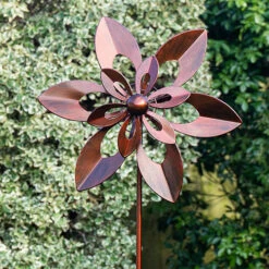 Set Of 4 Flower Wind Spinners 9 Set Of 4 Flower Wind Spinners -Yougarden Online Store 161519 4