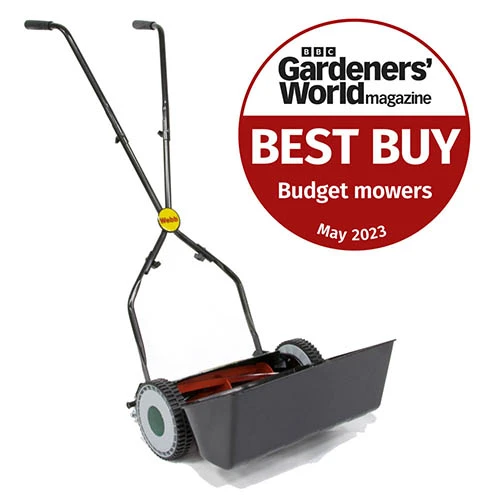 Webb 12 Inch 'Autoset' Sidewheel Lawnmower 1 Webb 12 Inch 'Autoset' Sidewheel Lawnmower