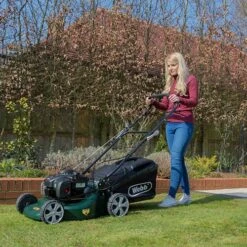 Webb 18'' Self Propelled Steel Deck Petrol Rotary Mower -Yougarden Online Store 180237 2