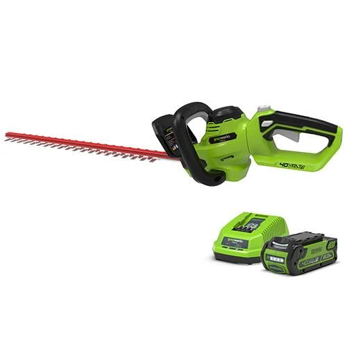 Greenworks 40v Hedge Trimmer With 2Ah Battery And Charger 1 Greenworks 40v Hedge Trimmer With 2Ah Battery And Charger