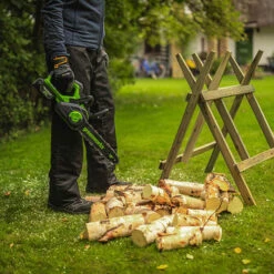 Cordless Brushless Chainsaw With 2Ah Battery & Charger -Yougarden Online Store 180365 3